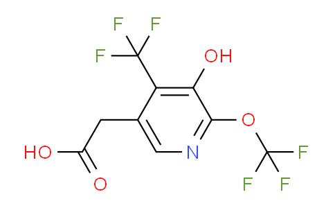 AM158751 | 1806726-90-8 | 3-Hydroxy-2-(trifluoromethoxy)-4-(trifluoromethyl)pyridine-5-acetic acid
