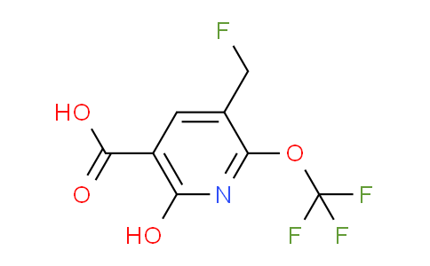 3-(Fluoromethyl)-6-hydroxy-2-(trifluoromethoxy)pyridine-5-carboxylic acid
