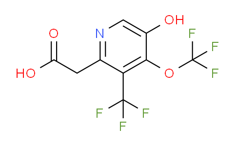 AM158757 | 1804346-54-0 | 5-Hydroxy-4-(trifluoromethoxy)-3-(trifluoromethyl)pyridine-2-acetic acid