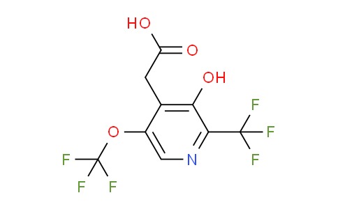 AM158758 | 1804834-80-7 | 3-Hydroxy-5-(trifluoromethoxy)-2-(trifluoromethyl)pyridine-4-acetic acid
