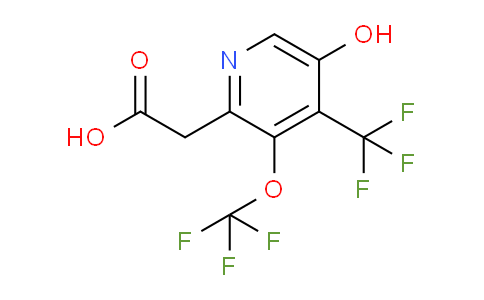 AM158764 | 1804346-58-4 | 5-Hydroxy-3-(trifluoromethoxy)-4-(trifluoromethyl)pyridine-2-acetic acid