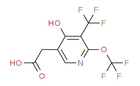 AM158766 | 1804777-94-3 | 4-Hydroxy-2-(trifluoromethoxy)-3-(trifluoromethyl)pyridine-5-acetic acid