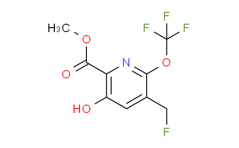 AM158781 | 1804725-33-4 | Methyl 3-(fluoromethyl)-5-hydroxy-2-(trifluoromethoxy)pyridine-6-carboxylate