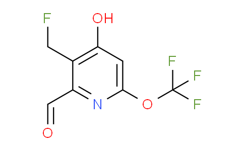 3-(Fluoromethyl)-4-hydroxy-6-(trifluoromethoxy)pyridine-2-carboxaldehyde