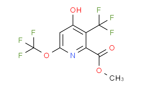 AM158798 | 1804726-11-1 | Methyl 4-hydroxy-6-(trifluoromethoxy)-3-(trifluoromethyl)pyridine-2-carboxylate