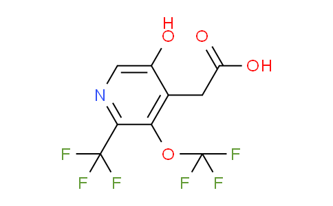 AM158800 | 1804360-74-4 | 5-Hydroxy-3-(trifluoromethoxy)-2-(trifluoromethyl)pyridine-4-acetic acid