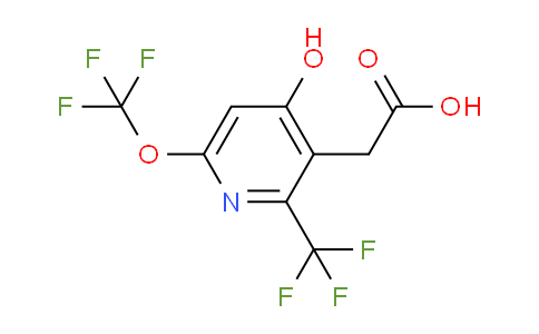 AM158802 | 1804360-78-8 | 4-Hydroxy-6-(trifluoromethoxy)-2-(trifluoromethyl)pyridine-3-acetic acid