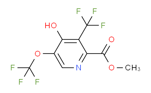 AM158806 | 1804834-67-0 | Methyl 4-hydroxy-5-(trifluoromethoxy)-3-(trifluoromethyl)pyridine-2-carboxylate