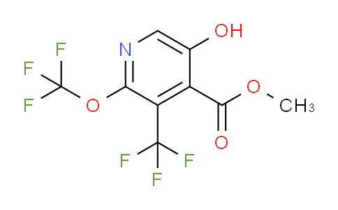 AM158808 | 1804344-96-4 | Methyl 5-hydroxy-2-(trifluoromethoxy)-3-(trifluoromethyl)pyridine-4-carboxylate