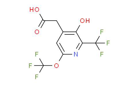 AM158812 | 1804367-34-7 | 3-Hydroxy-6-(trifluoromethoxy)-2-(trifluoromethyl)pyridine-4-acetic acid