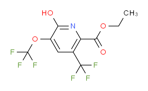 AM158813 | 1804345-37-6 | Ethyl 2-hydroxy-3-(trifluoromethoxy)-5-(trifluoromethyl)pyridine-6-carboxylate