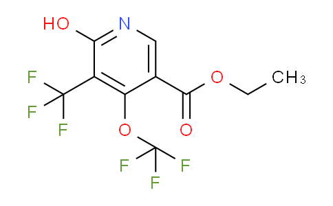 AM158815 | 1804345-44-5 | Ethyl 2-hydroxy-4-(trifluoromethoxy)-3-(trifluoromethyl)pyridine-5-carboxylate