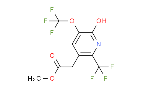 AM158817 | 1806159-54-5 | Methyl 2-hydroxy-3-(trifluoromethoxy)-6-(trifluoromethyl)pyridine-5-acetate