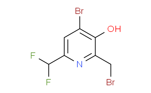 AM15882 | 1804660-20-5 | 4-Bromo-2-(bromomethyl)-6-(difluoromethyl)-3-hydroxypyridine