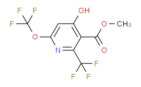 Methyl 4-hydroxy-6-(trifluoromethoxy)-2-(trifluoromethyl)pyridine-3-carboxylate