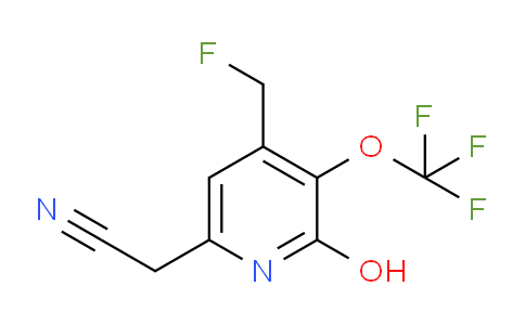 AM158827 | 1806731-01-0 | 4-(Fluoromethyl)-2-hydroxy-3-(trifluoromethoxy)pyridine-6-acetonitrile
