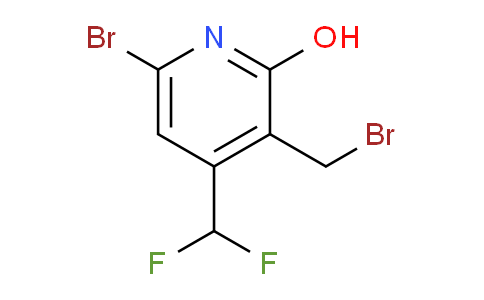 6-Bromo-3-(bromomethyl)-4-(difluoromethyl)-2-hydroxypyridine