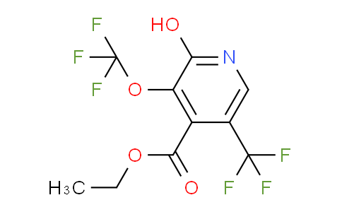 AM158832 | 1804777-45-4 | Ethyl 2-hydroxy-3-(trifluoromethoxy)-5-(trifluoromethyl)pyridine-4-carboxylate
