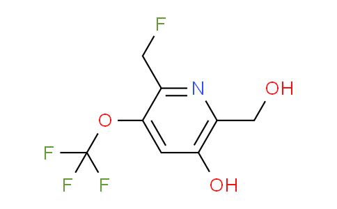 AM158846 | 1804779-90-5 | 2-(Fluoromethyl)-5-hydroxy-3-(trifluoromethoxy)pyridine-6-methanol