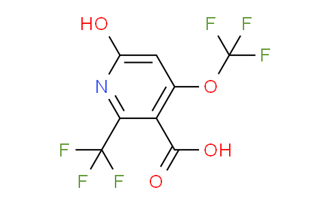 6-Hydroxy-4-(trifluoromethoxy)-2-(trifluoromethyl)pyridine-3-carboxylic acid