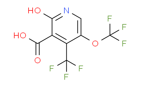2-Hydroxy-5-(trifluoromethoxy)-4-(trifluoromethyl)pyridine-3-carboxylic acid