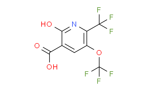 2-Hydroxy-5-(trifluoromethoxy)-6-(trifluoromethyl)pyridine-3-carboxylic acid