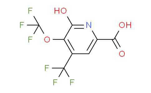 2-Hydroxy-3-(trifluoromethoxy)-4-(trifluoromethyl)pyridine-6-carboxylic acid