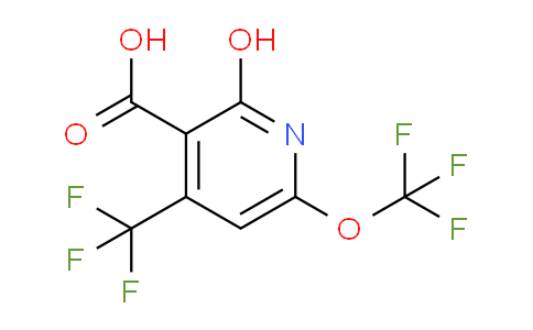 2-Hydroxy-6-(trifluoromethoxy)-4-(trifluoromethyl)pyridine-3-carboxylic acid