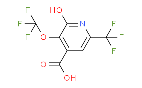2-Hydroxy-3-(trifluoromethoxy)-6-(trifluoromethyl)pyridine-4-carboxylic acid