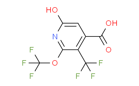 AM158865 | 1806725-08-5 | 6-Hydroxy-2-(trifluoromethoxy)-3-(trifluoromethyl)pyridine-4-carboxylic acid