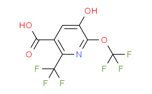 AM158868 | 1804366-68-4 | 3-Hydroxy-2-(trifluoromethoxy)-6-(trifluoromethyl)pyridine-5-carboxylic acid
