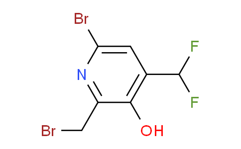 6-Bromo-2-(bromomethyl)-4-(difluoromethyl)-3-hydroxypyridine