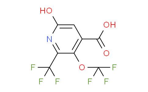 AM158873 | 1806725-42-7 | 6-Hydroxy-3-(trifluoromethoxy)-2-(trifluoromethyl)pyridine-4-carboxylic acid