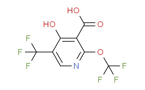 AM158880 | 1804838-82-1 | 4-Hydroxy-2-(trifluoromethoxy)-5-(trifluoromethyl)pyridine-3-carboxylic acid