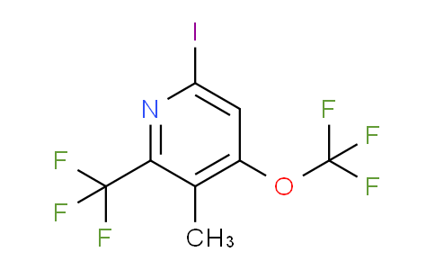 AM158881 | 1804830-31-6 | 6-Iodo-3-methyl-4-(trifluoromethoxy)-2-(trifluoromethyl)pyridine