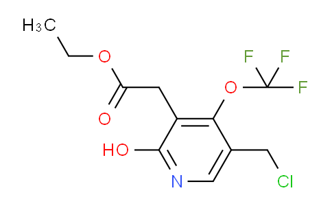 AM158896 | 1806024-44-1 | Ethyl 5-(chloromethyl)-2-hydroxy-4-(trifluoromethoxy)pyridine-3-acetate