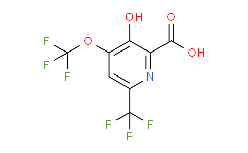 AM158900 | 1806725-18-7 | 3-Hydroxy-4-(trifluoromethoxy)-6-(trifluoromethyl)pyridine-2-carboxylic acid