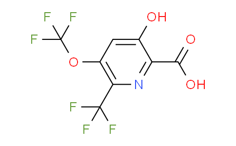 AM158902 | 1806745-01-6 | 3-Hydroxy-5-(trifluoromethoxy)-6-(trifluoromethyl)pyridine-2-carboxylic acid