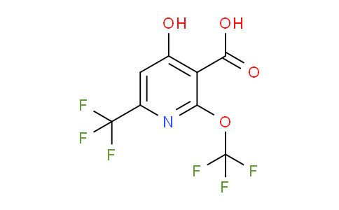 AM158905 | 1804343-40-5 | 4-Hydroxy-2-(trifluoromethoxy)-6-(trifluoromethyl)pyridine-3-carboxylic acid