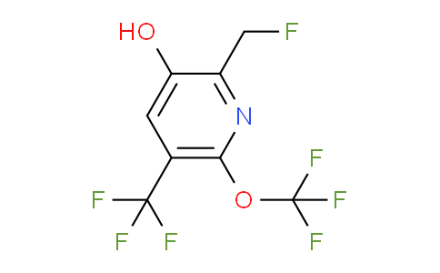AM158906 | 1806024-51-0 | 2-(Fluoromethyl)-3-hydroxy-6-(trifluoromethoxy)-5-(trifluoromethyl)pyridine
