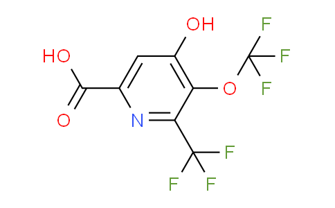 AM158909 | 1804838-85-4 | 4-Hydroxy-3-(trifluoromethoxy)-2-(trifluoromethyl)pyridine-6-carboxylic acid