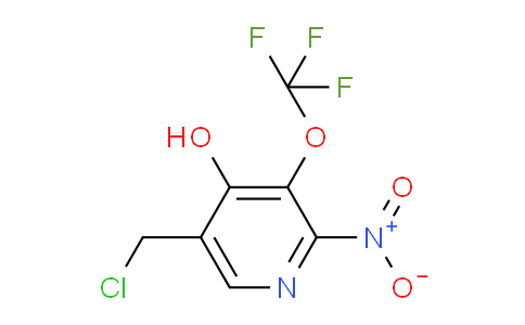 5-(Chloromethyl)-4-hydroxy-2-nitro-3-(trifluoromethoxy)pyridine