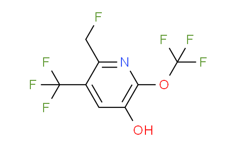 AM158916 | 1804361-46-3 | 2-(Fluoromethyl)-5-hydroxy-6-(trifluoromethoxy)-3-(trifluoromethyl)pyridine