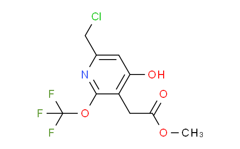 AM158929 | 1806037-72-8 | Methyl 6-(chloromethyl)-4-hydroxy-2-(trifluoromethoxy)pyridine-3-acetate