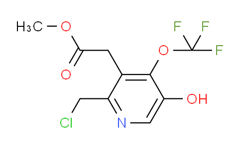 AM158932 | 1806744-43-3 | Methyl 2-(chloromethyl)-5-hydroxy-4-(trifluoromethoxy)pyridine-3-acetate