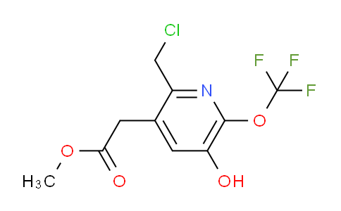 AM158934 | 1804779-18-7 | Methyl 2-(chloromethyl)-5-hydroxy-6-(trifluoromethoxy)pyridine-3-acetate