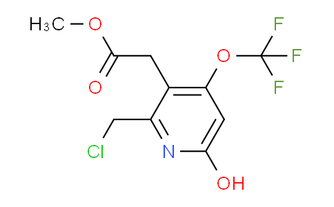 AM158937 | 1804341-35-2 | Methyl 2-(chloromethyl)-6-hydroxy-4-(trifluoromethoxy)pyridine-3-acetate