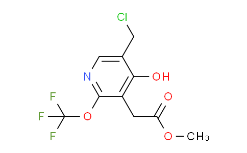 AM158945 | 1804779-25-6 | Methyl 5-(chloromethyl)-4-hydroxy-2-(trifluoromethoxy)pyridine-3-acetate