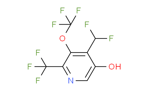 AM158946 | 1804341-26-1 | 4-(Difluoromethyl)-5-hydroxy-3-(trifluoromethoxy)-2-(trifluoromethyl)pyridine