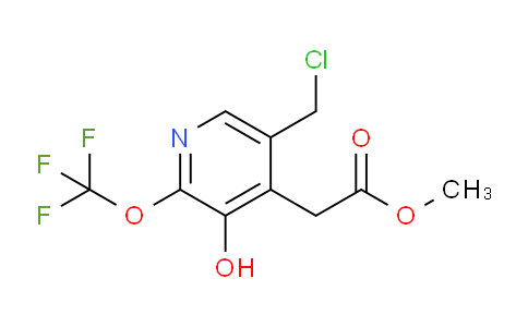 AM158948 | 1804341-55-6 | Methyl 5-(chloromethyl)-3-hydroxy-2-(trifluoromethoxy)pyridine-4-acetate